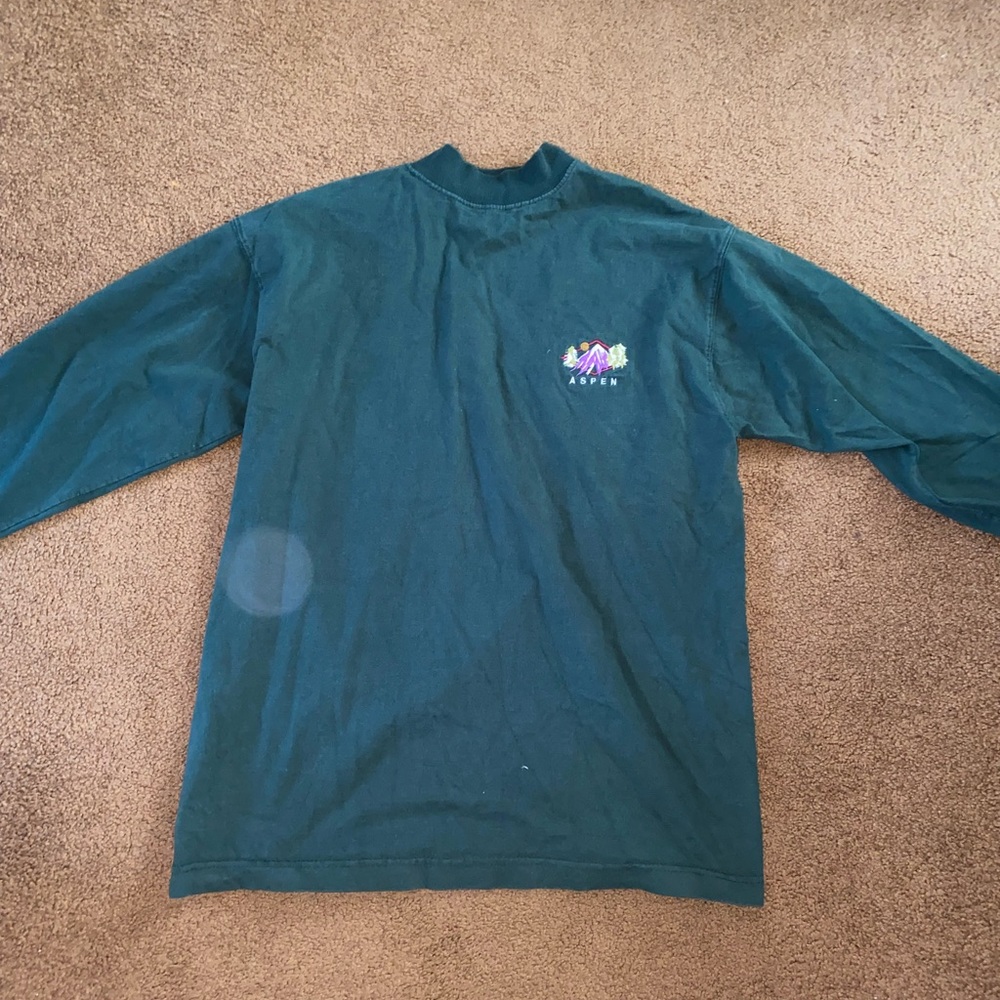 Vintage green Aspen Crewneck size L